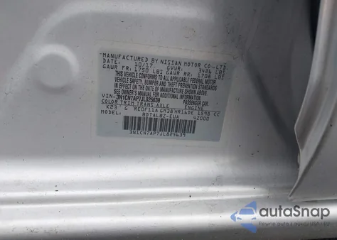 2018 Nissan Versa 1.6 Sv from USA, damaged, VIN 3N1CN7AP7JL825639